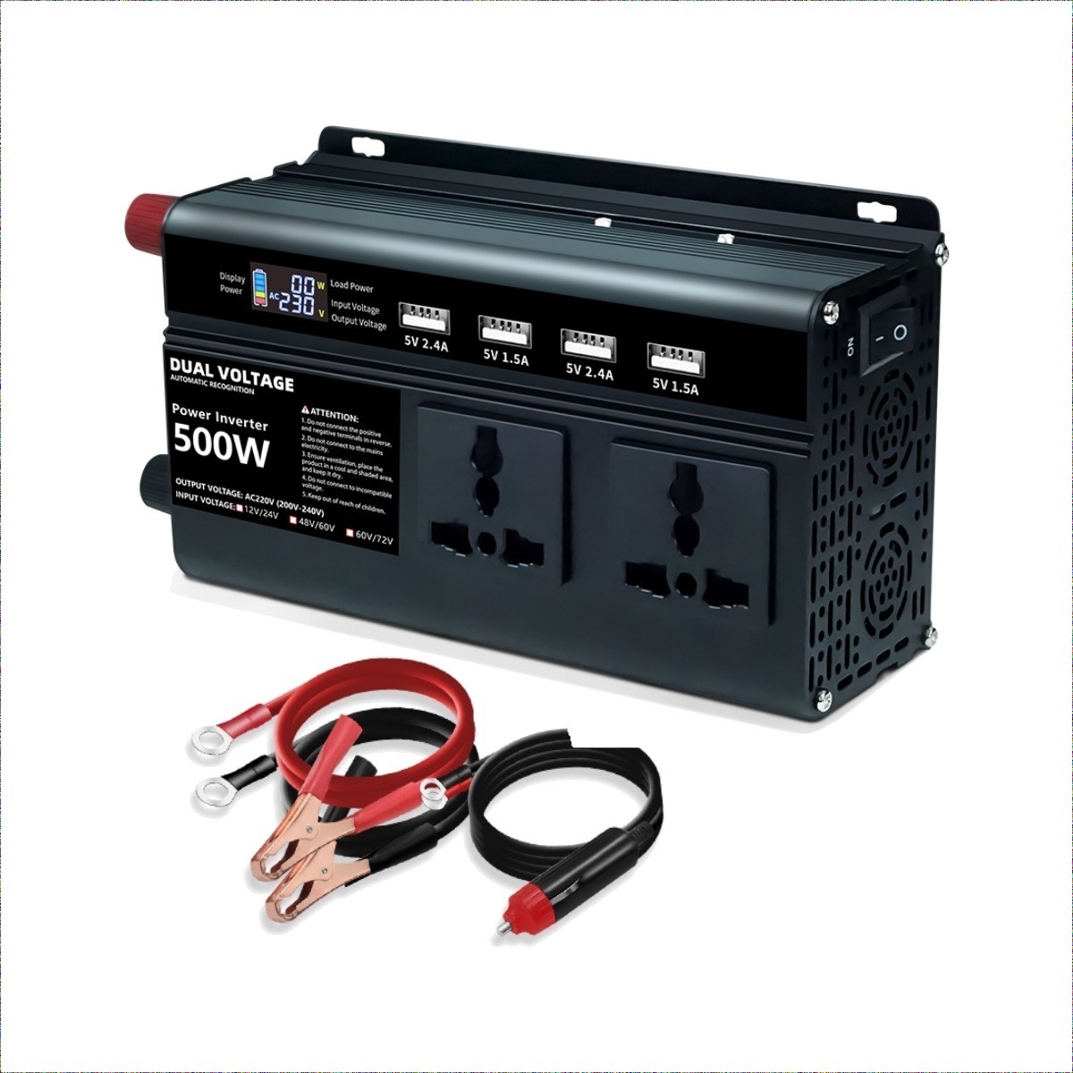 Inversor Onda Modificada 500W1000W 12 24V xUn - portada