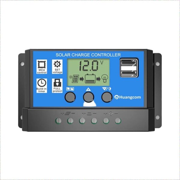 Regulador de Carga PWM 12 24V 30A xUn - portada