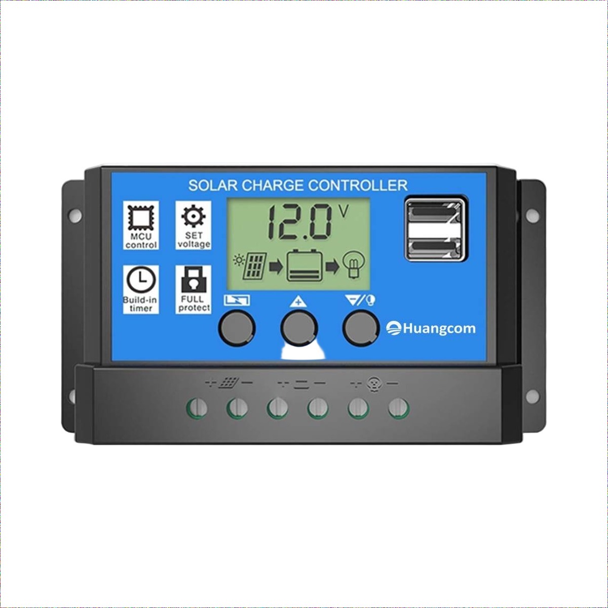 Regulador de Carga PWM 12 24V 30A xUn - portada