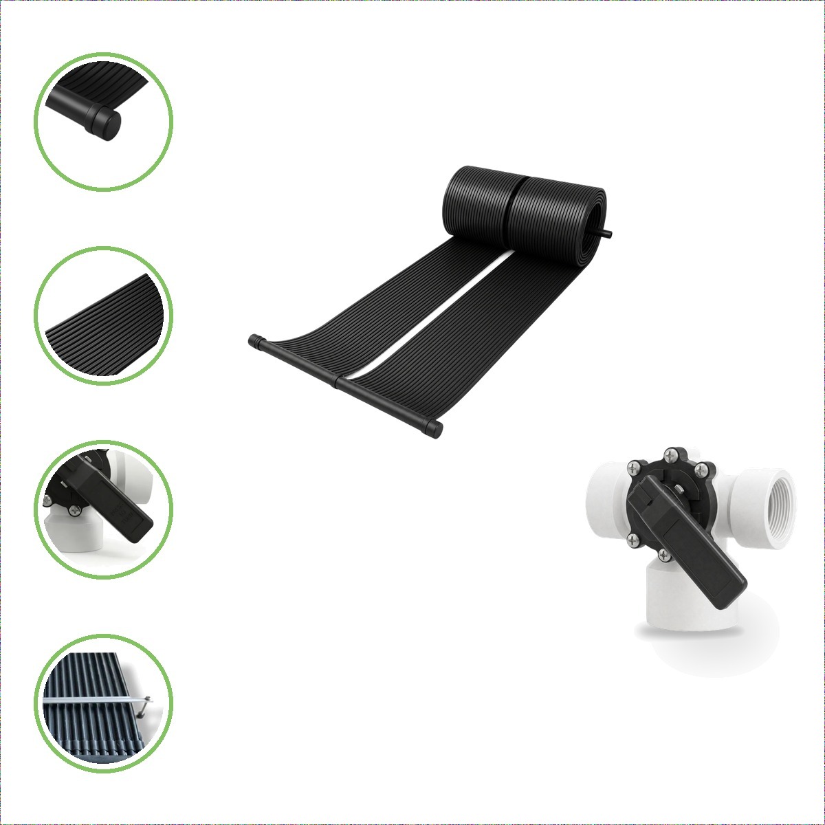 Kit Climatizador Solar Piscina hasta 3000L xKit - portada