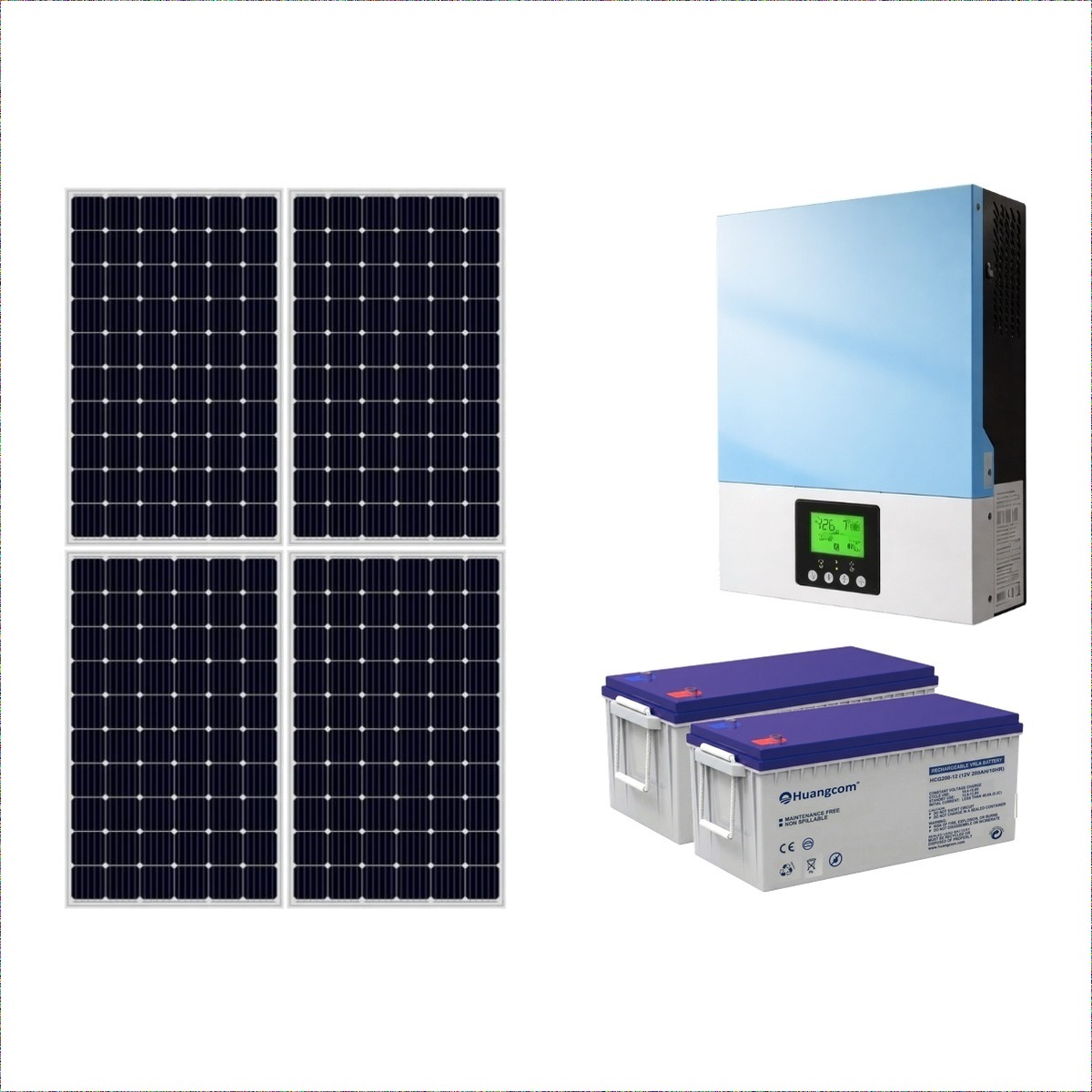Kit Solar Off Grid 220V 3000W24V xKit - portada