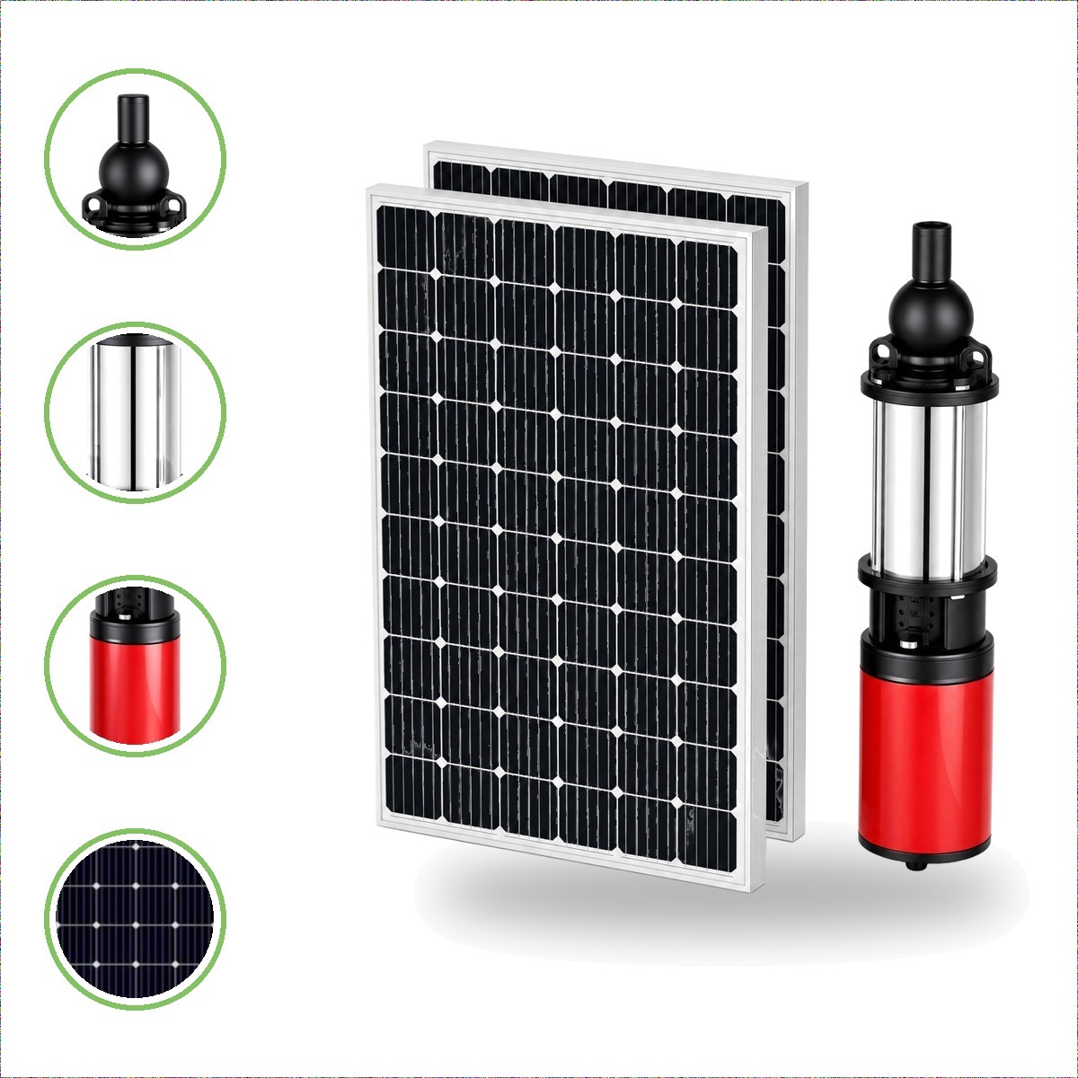Kit Bomba Solar 250W24V con Panel Solar xKit - portada